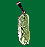simple Moldavite pendants