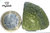 Moldavite with Gasbubble